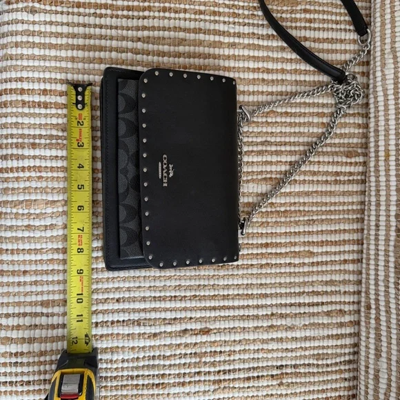 Coach Klare Crossbody Bag, Black Coach Purse - Picture 7 of 9